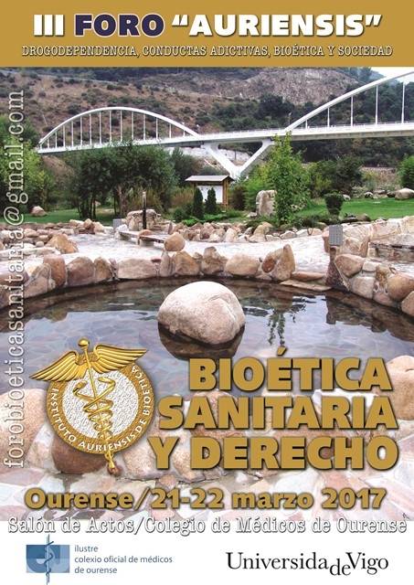 III Foro Auriensis de Bioética sanitaria y Derecho