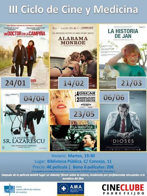 III Ciclo de Cine y Medicina