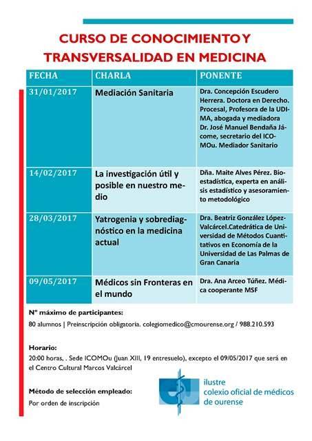 Curso: Conocimiento y transversalidad en medicina