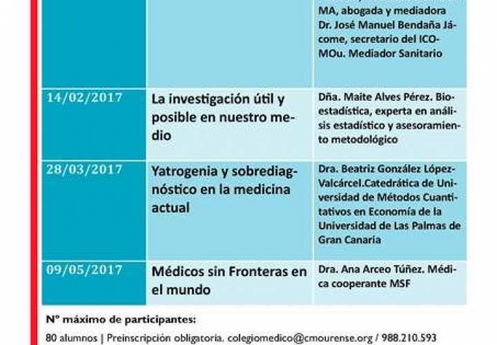 Curso: Conocimiento y transversalidad en medicina