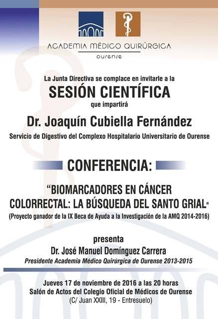 BIOMARCADORES EN CÁNCER COLORRECTAL: LA BÚSQUEDA DEL SANTO GRIAL