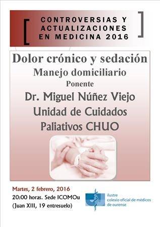 Dolor crónico y sedación. Manejo domiciliario