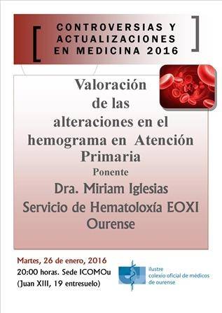 Valoración de las alteraciones en el hemograma en Atención Primaria