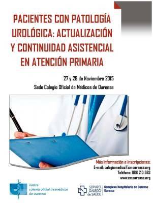 Curso: Pacientes con Patología Urológica: Actualización y Continuidad Asistencial en Atención Primaria