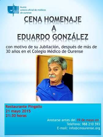 Cena homenaje a Eduardo González