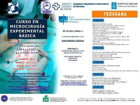 Curso en Microcirugía Experimental Básica