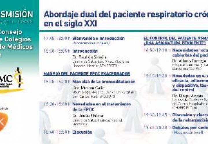 Videoconferencia: "Abordaje dual del paciente respiratorio crónico en el siglo XXI"