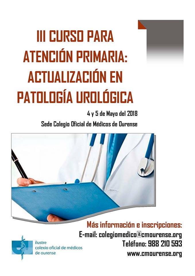 ACTUALIZACIÓN EN PATOLOGÍA UROLÓGICA 2018