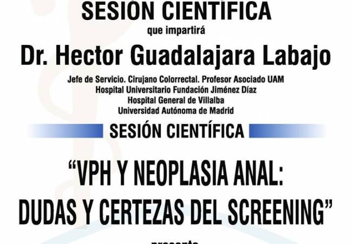 Sesión AMQ: "VPH y neoplasia anal: dudas y certezas del screening?