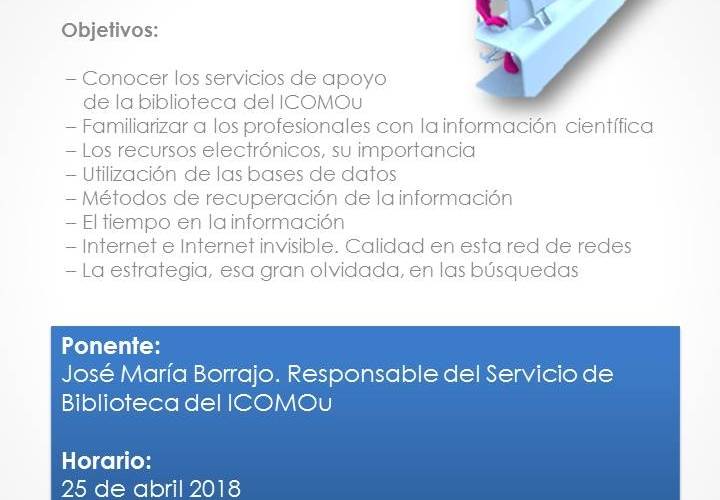 Documentación científica y búsqueda bibliográfica