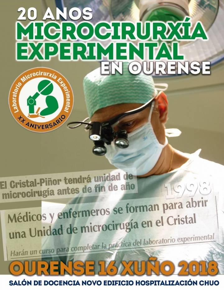 XX Aniversario Laboratorio Microcirugía Experimental de Ourense