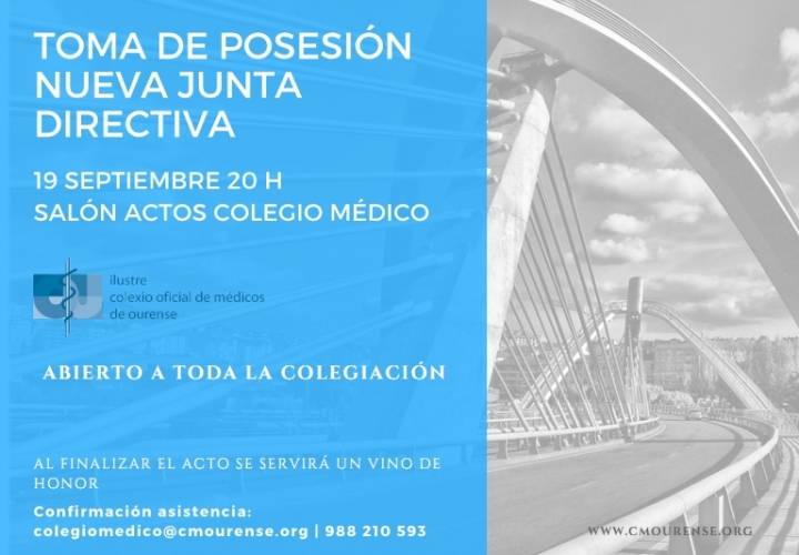 Acto de Toma de Posesión da Nova Xunta Directiva