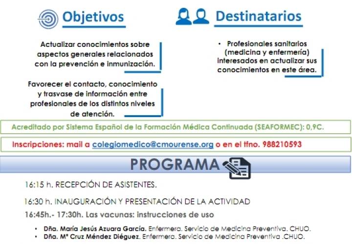 I TALLER SOBRE ASPECTOS BÁSICOS DE VACUNACIÓN
