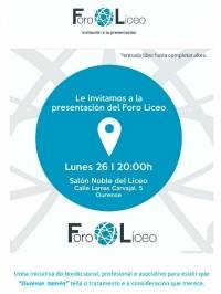 Manifiesto Foro Liceo