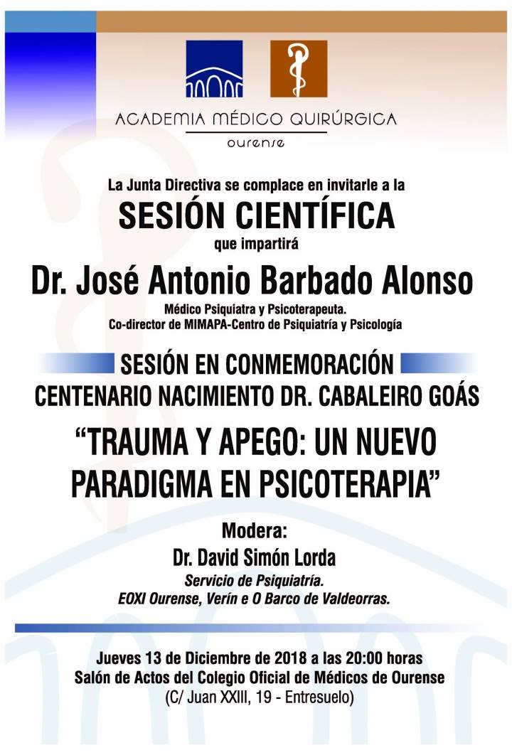 Sesión AMQ: "Trauma y Apego: un Nuevo Paradigma en Psicoterapia"