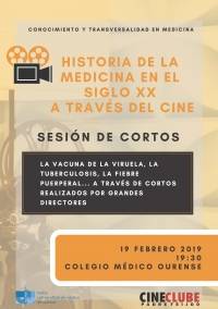 Historia de la Medicina en el siglo XX a través del cine. Sesión de cortos