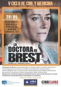 V Ciclo de Cine y Medicina: "La Dra. de Brest"