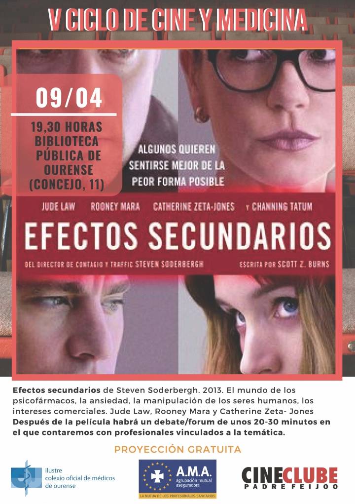 V Ciclo de Cine y Medicina: "Efectos secundarios"