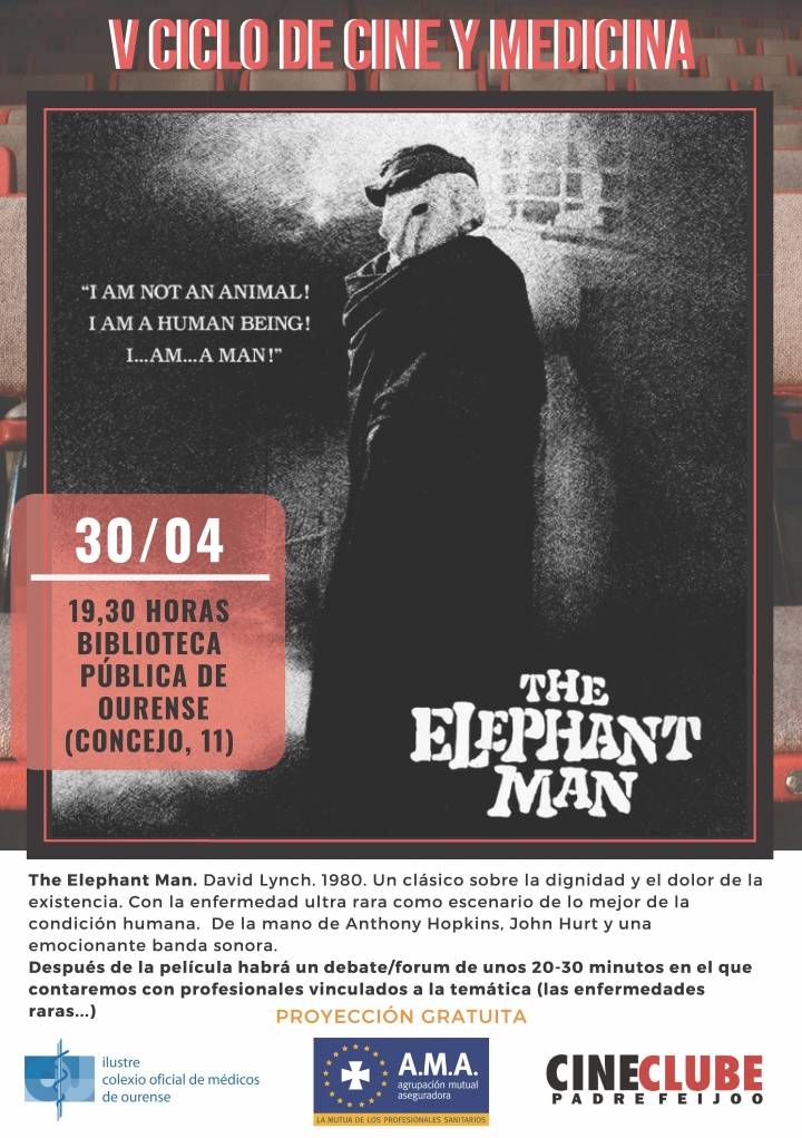 V Ciclo de Cine y Medicina: "El hombre elefante"
