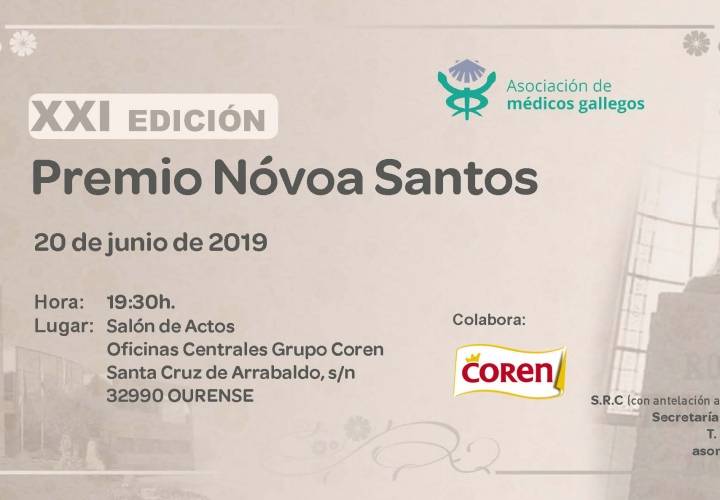 XXI EDICIÓN PREMIO NÓVOA SANTOS