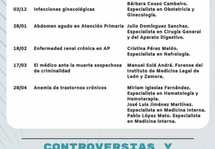 Curso "Controversias y Actualizaciones en Medicina 2020"