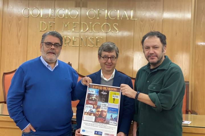 Arranca el VI Ciclo de Cine y Medicina del Colegio de Médicos de Ourense