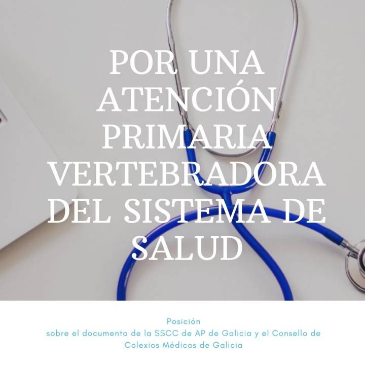 “Por una Atención Primaria vertebradora del sistema de salud”