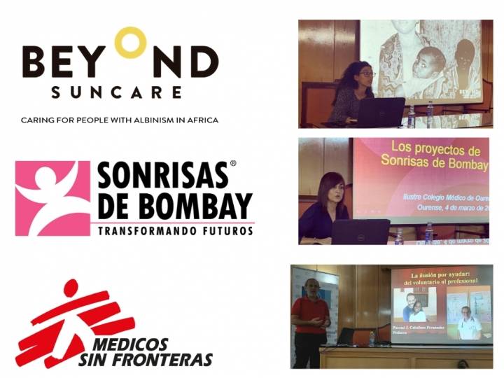 Semana de Acción Humanitaria en el Colegio Médico de Ourense. Colabora con