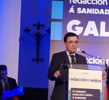 Galardón en la categoría de mejor Médico de Galicia para  el Dr. Joaquín Cubiella