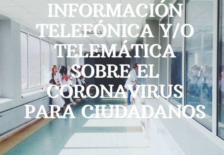 COLABORACIÓN MÉDICOS JUBILADOS DE OURENSE EN INFORMACIÓN TELEFÓNICA Y/O TELEMÁTICA A LOS CIUDADANOS SOBRE LA EPIDEMIA COVID19.
