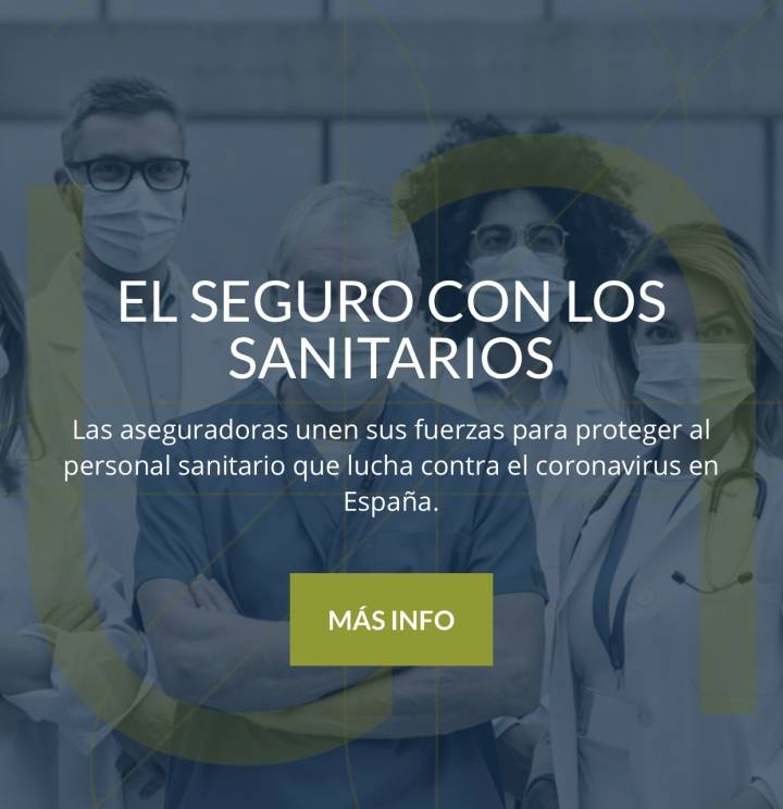 Las aseguradoras unen sus fuerzas para proteger al personal sanitario que lucha contra el coronavirus en España.