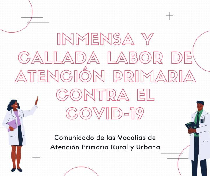 Inmensa y callada labor de Atención Primaria contra el COVID-19