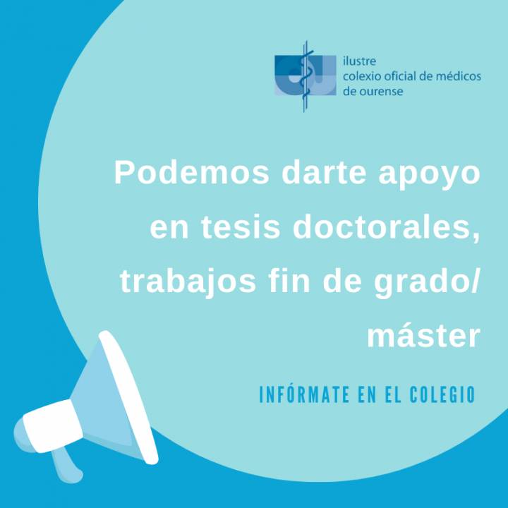 Apoyo en tesis doctorales, trabajos fin de grado/ máster