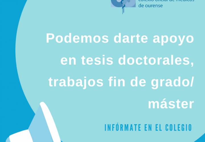 Apoyo en tesis doctorales, trabajos fin de grado/ máster