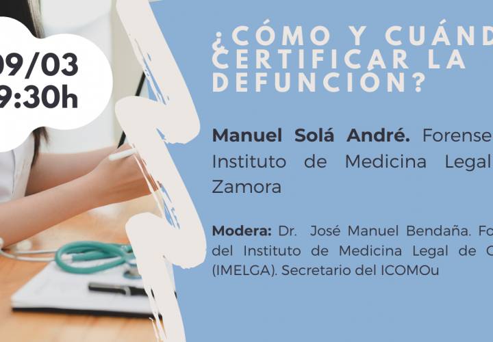 ¿Cómo y cuándo certificar la defunción?