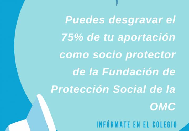 Aportación como socio protector de la FPSOMC