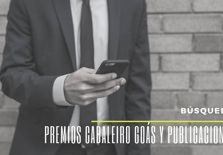 Búsqueda Premios Cabaleiro Goás y Publicaciones