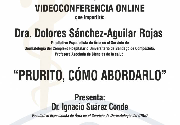 Sesión AMQ: Webinar " PRURITO, CÓMO ABORDARLO ”