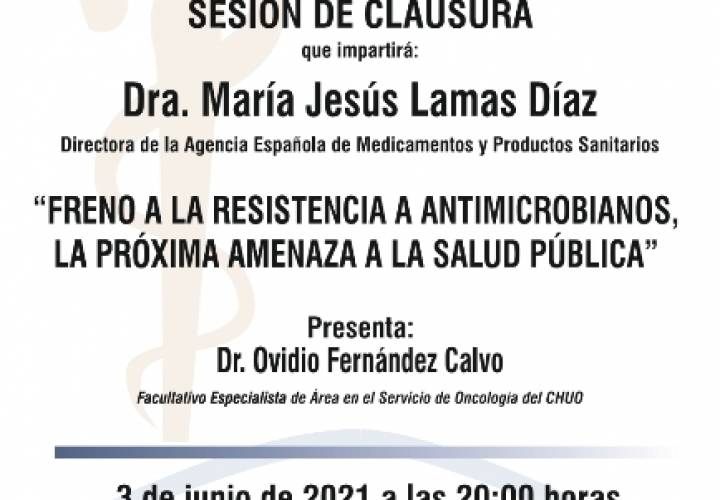 Sesión Clausura AMQ: "Freno a la resistencia a antimicrobianos, la próxima amenaza a la salud pública"