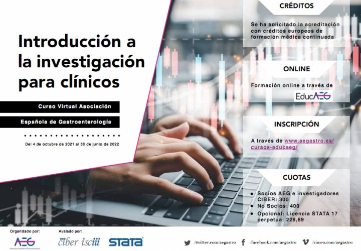 Curso Virtual de Introducción a la investigación para clínicos.