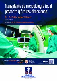 Sesión AMQ: TRANSPLANTE DE MICROBIOTA FECAL: PRESENTE Y FUTURAS DIRECCIONES.