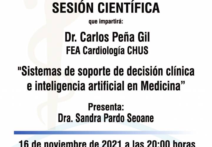 Sesión AMQ: SISTEMAS DE SOPORTE DE DECISIÓN CLÍNICA E INTELIGENCIA ARTIFICIAL EN MEDICINA