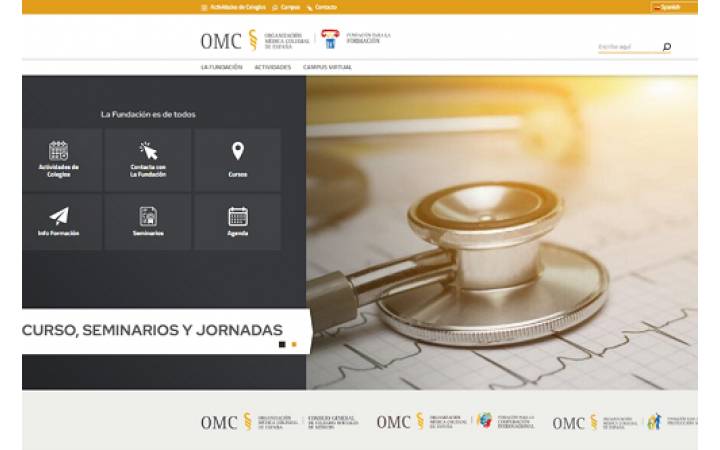 La FFOMC estrena nueva web para potenciar y adecuarse a las nuevas demandas de la profesión médica en el ámbito formativo