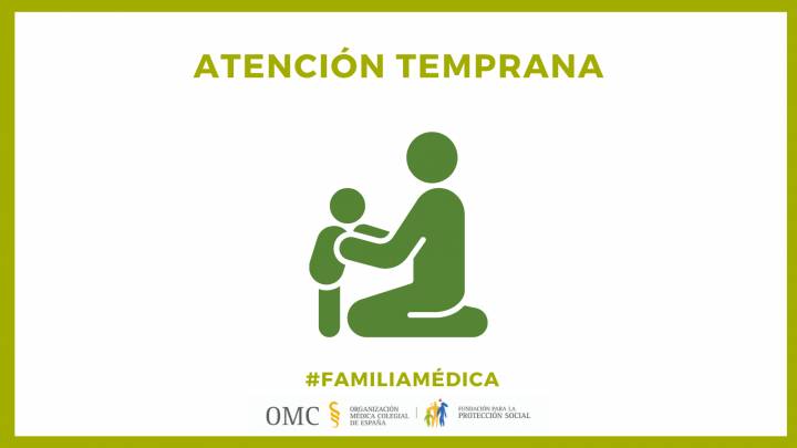 La FPSOMC cubre hasta un 50% del coste del tratamiento recibido de Atención Temprana para los menores de la #FamiliaMédica