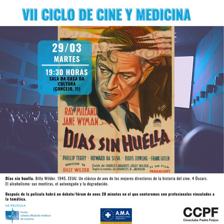 VII Ciclo de Cine y Medicina: "Días sin huella"