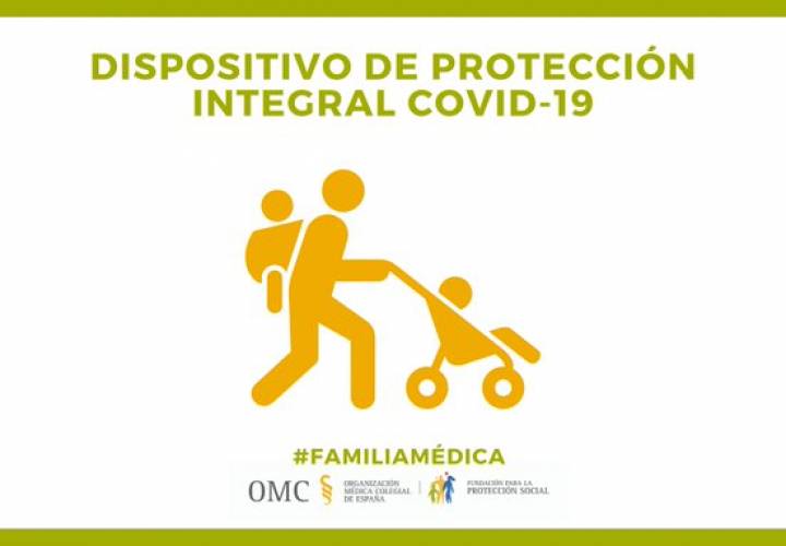 Los huérfanos de médicos por COVID-19 reciben la ayuda y solidaridad de la profesión a través de la FPSOMC.