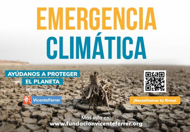 CAMPAÑA EMERGENCIA CLIMÁTICA - FUNDACIÓN VICENTE FERRER