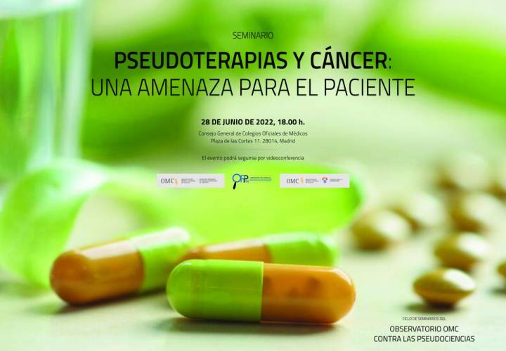 Seminario online Pseudoterapias y Cáncer: Una amenaza para el paciente