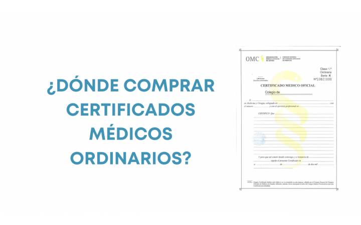 Venta de Certificados médicos oficiales