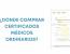 Venta de Certificados médicos oficiales